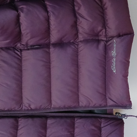Eddie Bauer Cirruslite Down Jacket Puffer Purple Size M - Picture 3 of 12